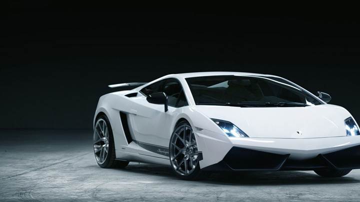 White 2012 Vorsteiner Lamborghini Gallardo